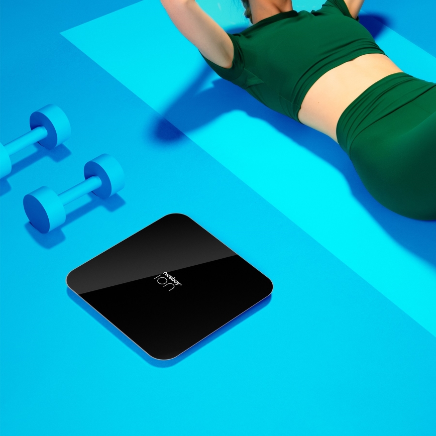 Niceboy ION FitScale - Digital personlig våg 3xAAA svart