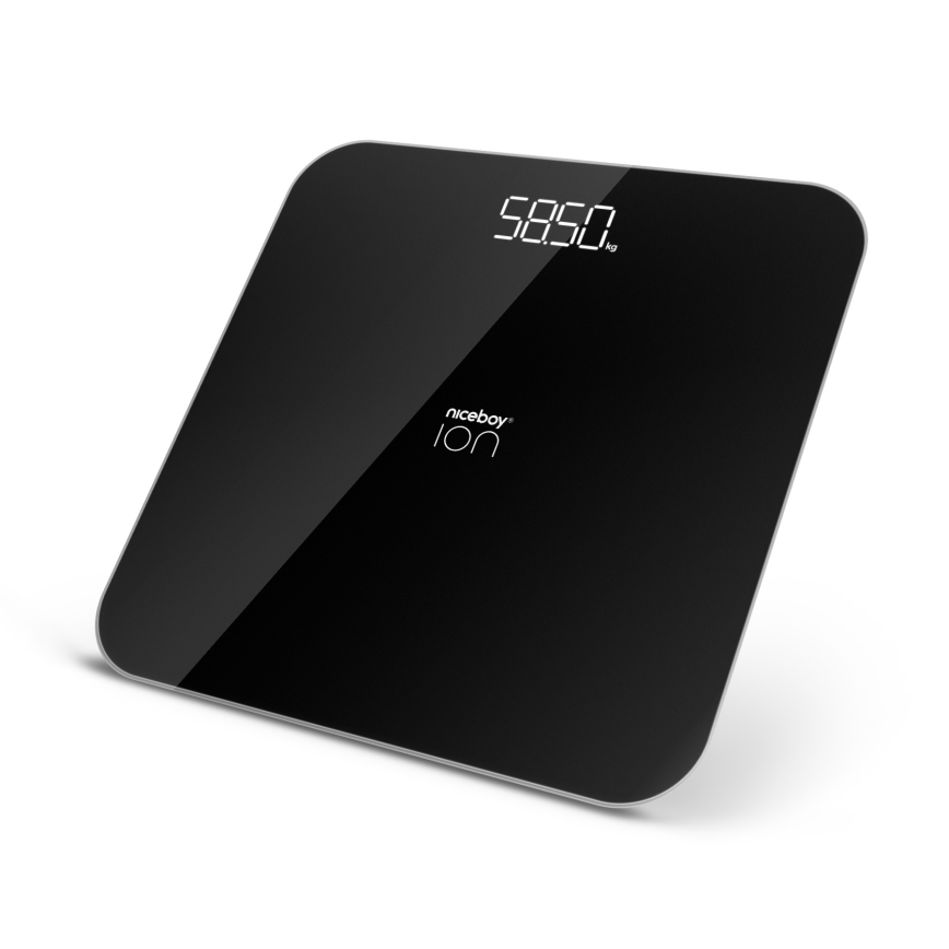Niceboy ION FitScale - Digital personlig våg 3xAAA svart