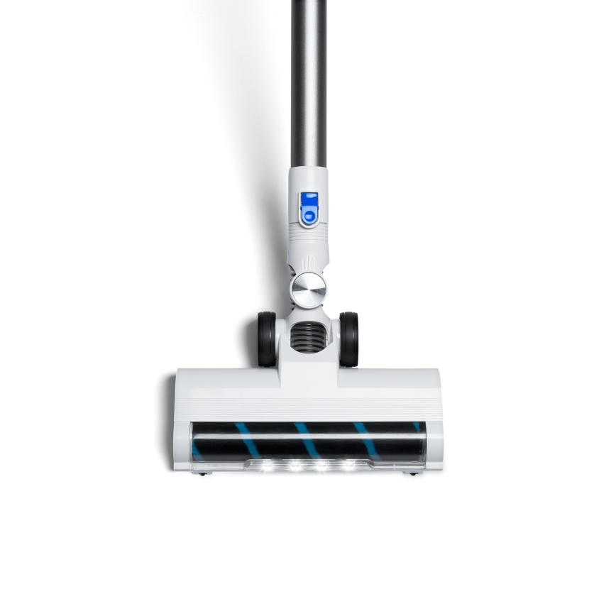 Niceboy ION Hurricane H5 - Trådlös 2-i-1 stående dammsugare 150W/2200 mAh vit/blå