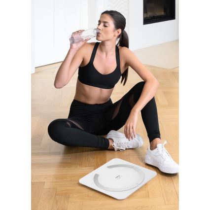 Niceboy ION SmartScale - Smarta digitala personliga vågar 3xAAA vit