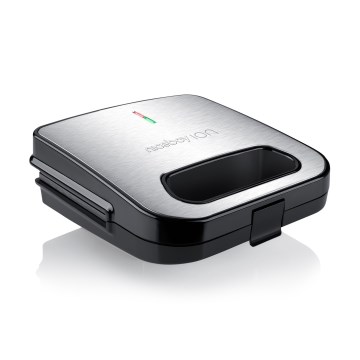 Niceboy ION Snacker S1 - Sandwich järn 750W/230V matt krom/svart
