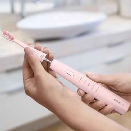 Niceboy ION Sonic - Sonik tandborste IPX7 rosa