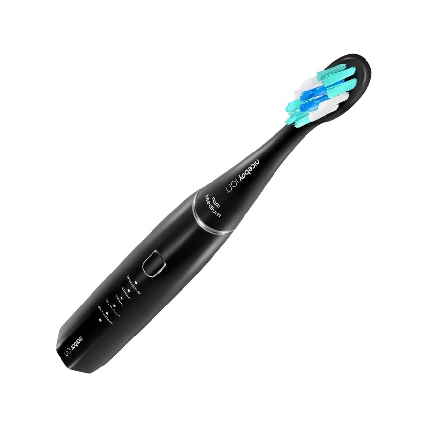 Niceboy ION Sonic - Sonisk eltandborste 800 mAh IPX7 svart
