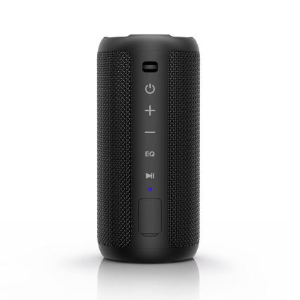 Niceboy Orion - LED Trådlös högtalare med mikrofon 24W/2200 mAh IPX7 svart