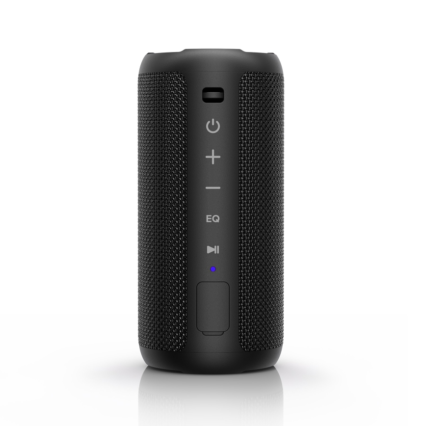 Niceboy Orion - LED Trådlös högtalare med mikrofon 24W/2200 mAh IPX7 svart