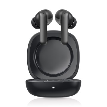 Niceboy Pins 4 PRO - Trådlösa hörlurar med ANC 380 mAh + 2x 35 mAh IP54 svart