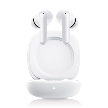 Niceboy Pins 4 PRO - Trådlösa hörlurar med ANC 380 mAh + 2x 35 mAh IP54 vit