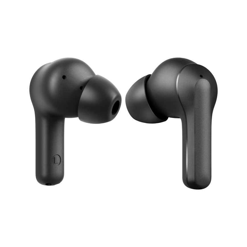 Niceboy Pins 4 - Trådlösa hörlurar med ANC 400 mAh + 2x 50 mAh IPX4 svart