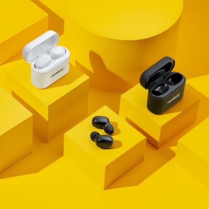 Niceboy Podsie 4 - Trådlösa hörlurar IP54, svarta