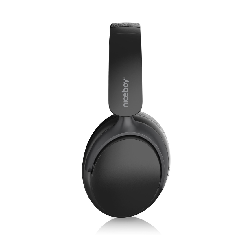 Niceboy Stellar - Trådlösa hörlurar Med en mikrofon och ANC 400 mAh IPX4 svart