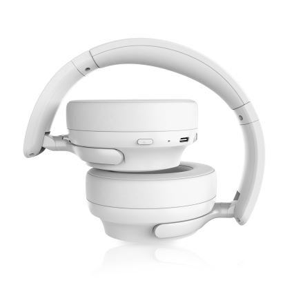 Niceboy Stellar - Trådlösa hörlurar Med en mikrofon och ANC 400 mAh IPX4 vit