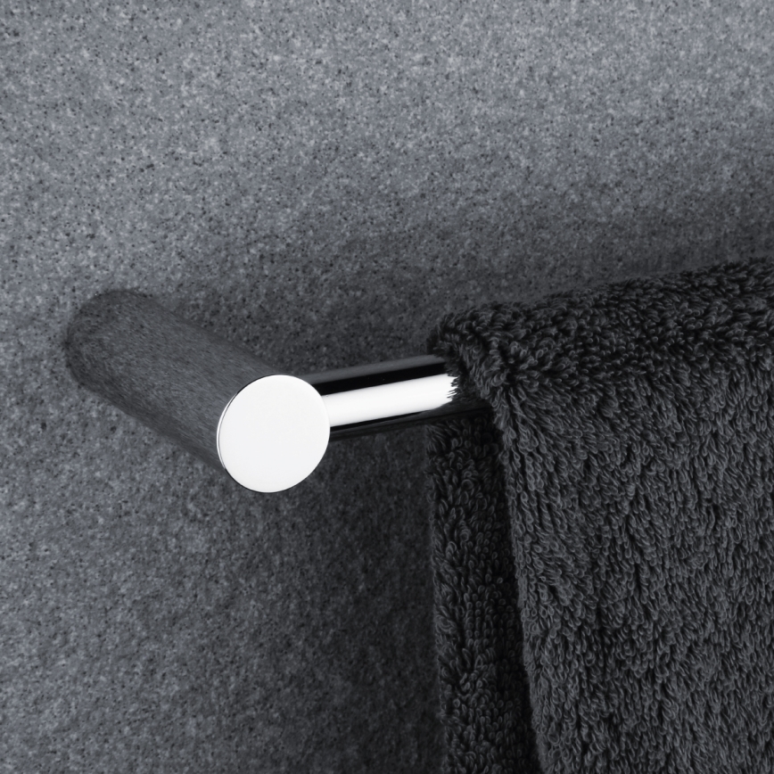 NIMCO BR 11046-26 - Handdukshängare för vägg BORMO 47 cm skinande krom