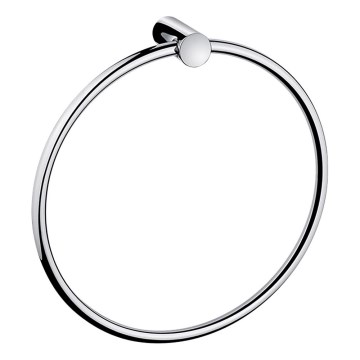 NIMCO BR 11060L-26 - Handdukshängare för vägg BORMO diameter 20 cm skinande krom