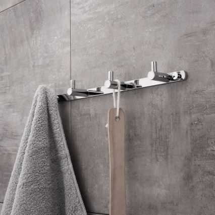 NIMCO BR 11104-26 - Handdukshängare för vägg BORMO 30 cm skinande krom