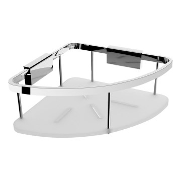 NIMCO Ki 14008-B-26 - Duschhylla för väggmontage KIBO skinande krom