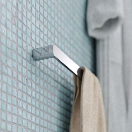 NIMCO MA 29046-26 - Handdukshängare för vägg MAYA 46 cm skinande krom