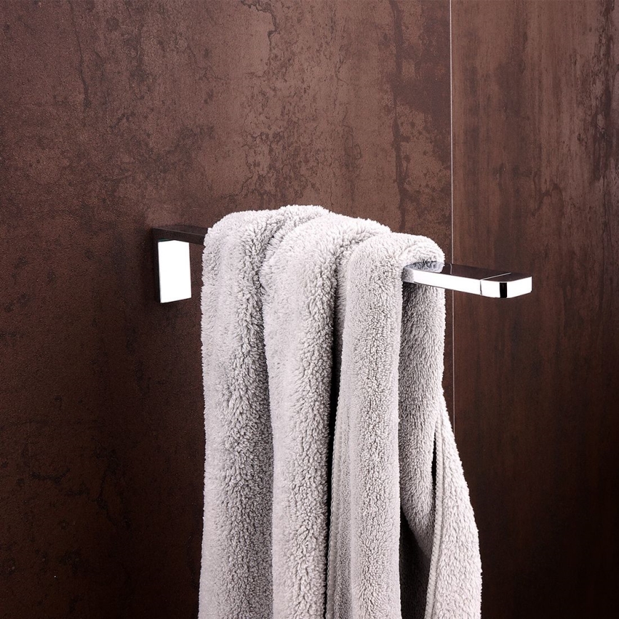 NIMCO MA 29097-26 - Handdukshängare för vägg MAYA 37 cm skinande krom