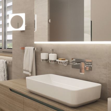 NIMCO NK 30035-26 - Handdukshängare för vägg NIKAU 39 cm skinande krom