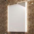 NIMCO ZP 11002 - Badrumsspegel med LED-bakgrundsbelysning, 24W/230V, 6500K, 80x60 cm, IP44