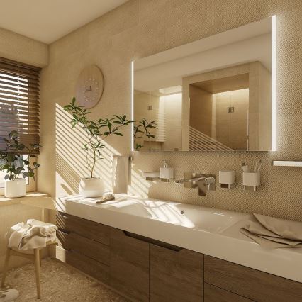 NIMCO ZP 11003 - LED-belyst badrumsspegel LED/21W/230V 6500K 70x80 cm IP44