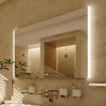 NIMCO ZP 11003VX - Dimmbar bakgrundsbelyst LED-badrumsspegel LED/21W/230V 3000-6500K 70x80 cm IP44