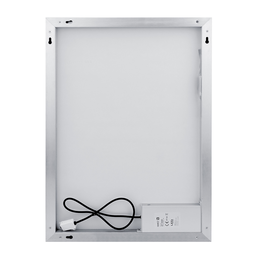 NIMCO ZP 13001VX - LED-dimbar badrumsspegel med bakgrundsbelysning LED/35W/230V 3000-6500K 70x50 cm IP44