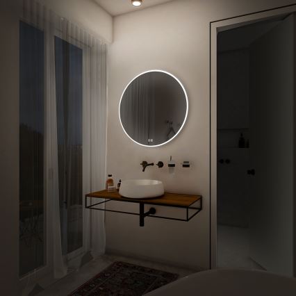 NIMCO ZP 26000RVX - Dimmbar LED-bakgrundsbelyst badrumsspegel LED/26W/230V 3000-6500K Ø 60 cm IP44