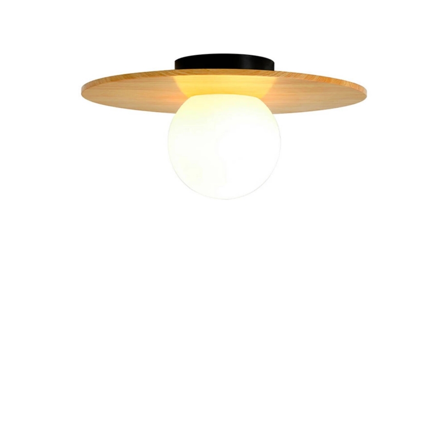 Nordlux - Badrum takbelysning SIONA 1xE27/60W/230V IP44 diameter 43 cm beige