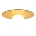 Nordlux - Badrum takbelysning SIONA 1xE27/60W/230V IP44 diameter 43 cm beige