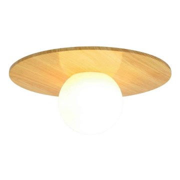 Nordlux - Badrum takbelysning SIONA 1xE27/60W/230V IP44 diameter 43 cm beige