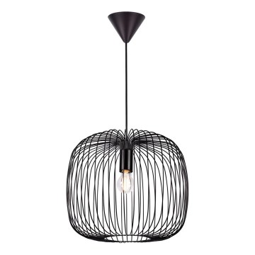Nordlux - BERONI pendel på kabel 1xE27/60W/230V svart Ø 40 cm