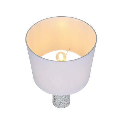 Nordlux - Bordslampa ANTIGA 1xE27/60W/230V vit