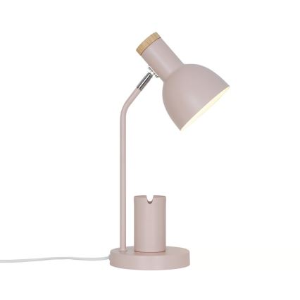 Nordlux - Bordslampa DEVONE 1xE27/15W/230V rosa