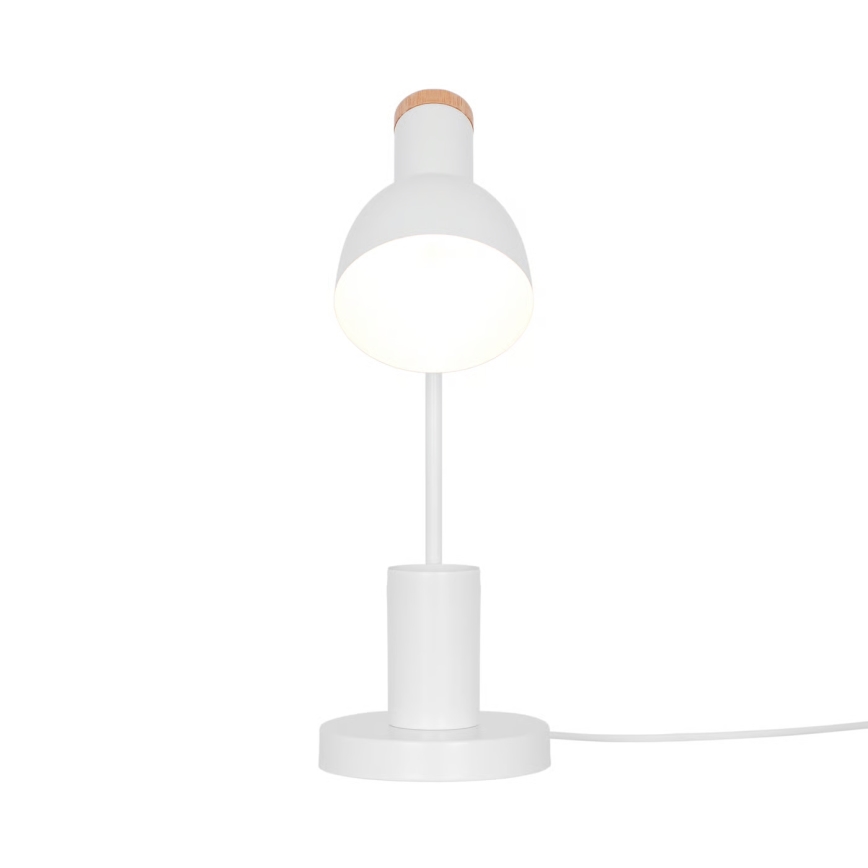 Nordlux - Bordslampa DEVONE 1xE27/15W/230V vit
