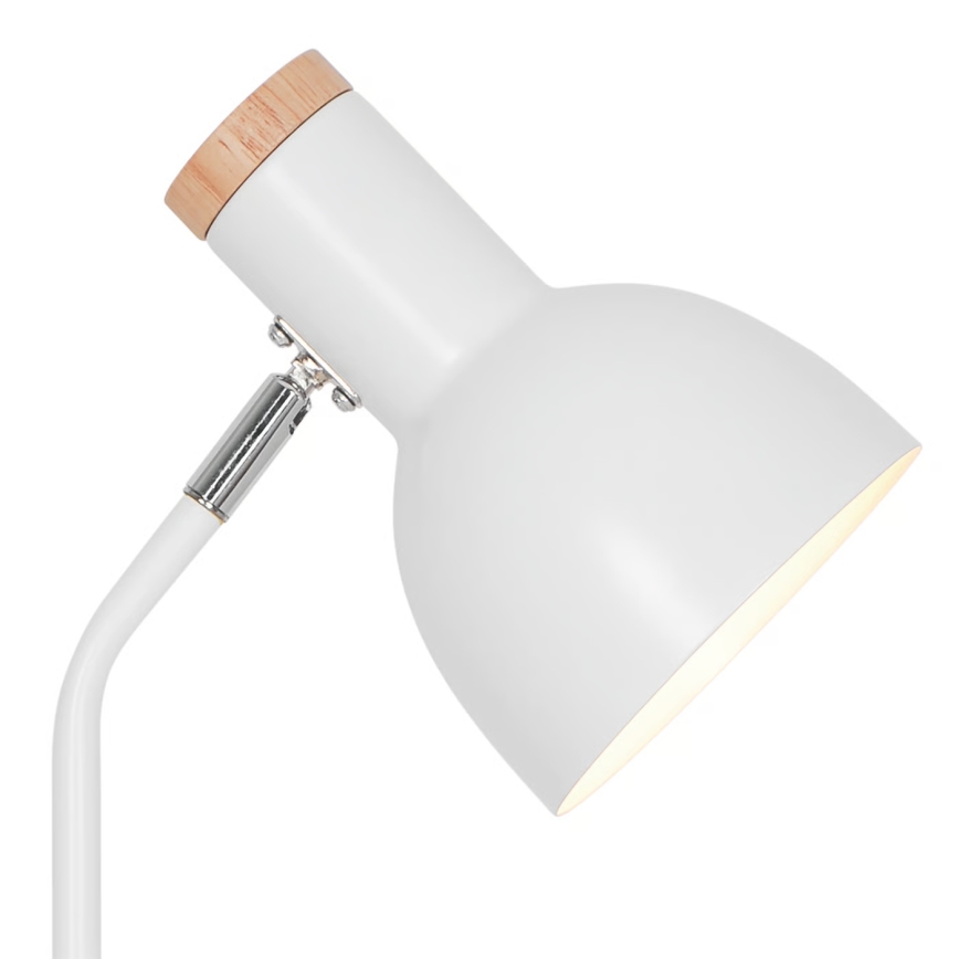Nordlux - Bordslampa DEVONE 1xE27/15W/230V vit