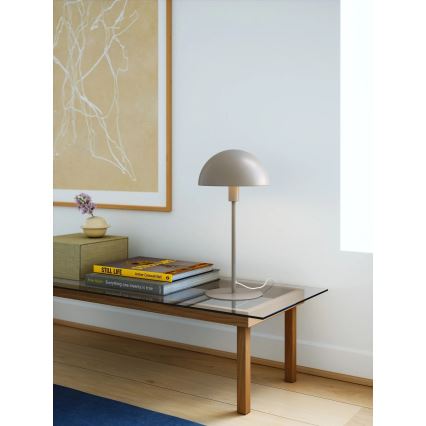 Nordlux - Bordslampa ELLEN 1xE14/40W/230V brun