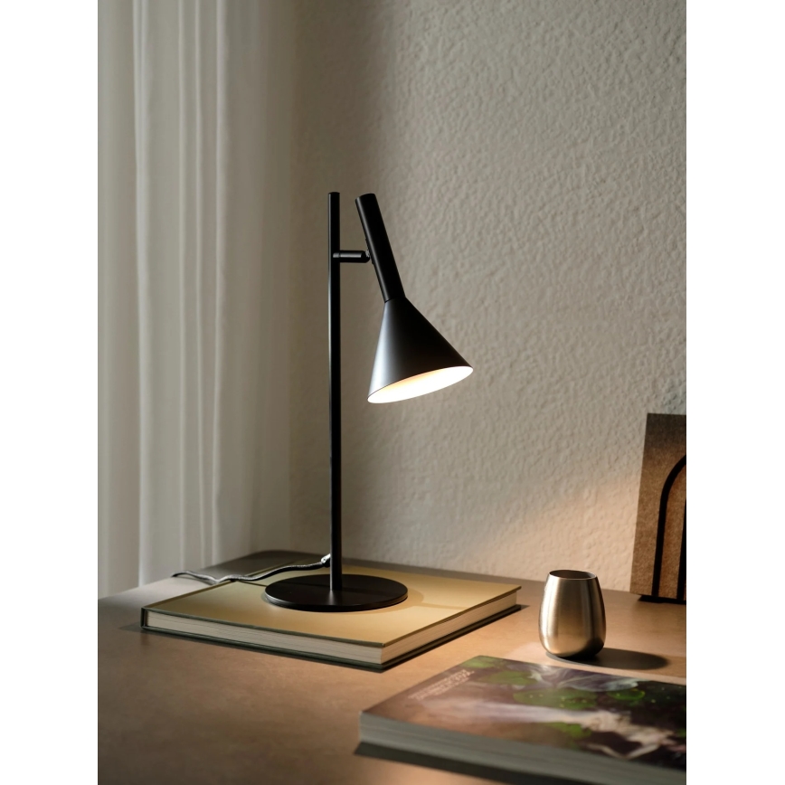 Nordlux - Bordslampa KELVIS 1xGU10/12W/230V svart
