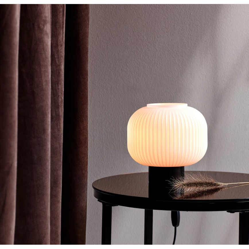 Nordlux - Bordslampa MILFORD 1xE27/40W/230V svart