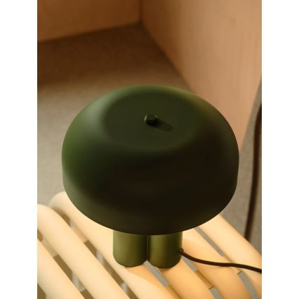 Nordlux - Bordslampa SANDRO 1xE27/15W/230V grön