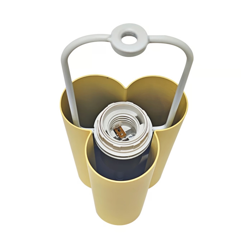 Nordlux - Bordslampa SANDRO 1xE27/15W/230V gul