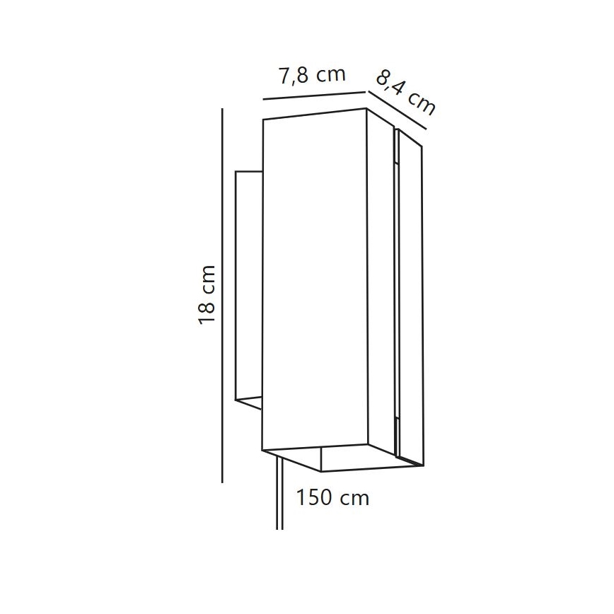 Nordlux - LED Dimbart vägglampa CURTIZ 2xLED/4,5W/230V vit