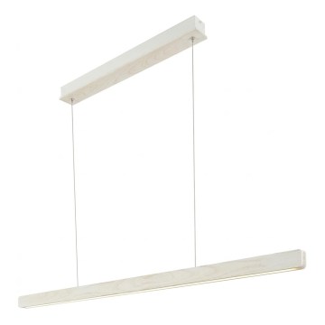 Nordlux - Dimbar LED-pendel med kabel ILGAS LED/47W/230V 3000K vit/ask 115 cm
