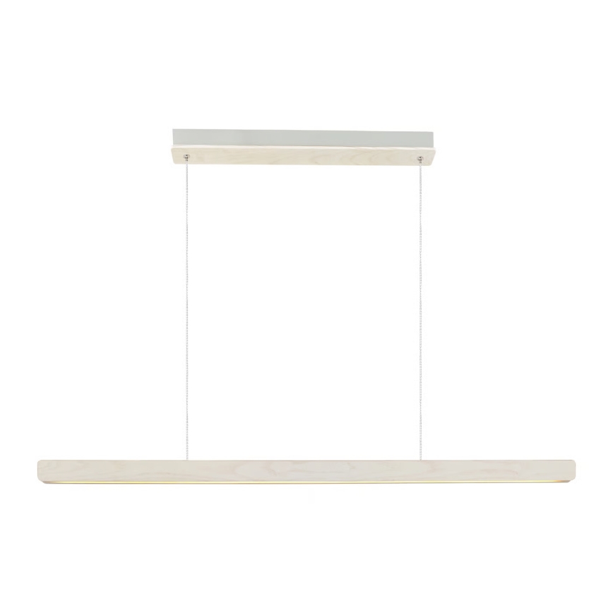 Nordlux - Dimbar LED-pendel med kabel ILGAS LED/47W/230V 3000K vit/ask 115 cm