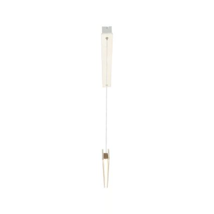 Nordlux - Dimbar LED-pendel med kabel ILGAS LED/47W/230V 3000K vit/ask 115 cm