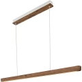 Nordlux - Dimmbar LED-takpendel på kabel ILGAS LED/47W/230V 3000K brun/ask 115 cm