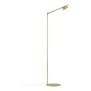 Nordlux - Golvlampa CONTINA 1xG9/5W/230V mässing