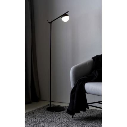 Nordlux - Golvlampa CONTINA 1xG9/5W/230V svart
