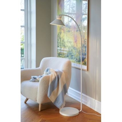 Nordlux - Golvlampa DIAL 1xE27/10W/230V vit 150 cm