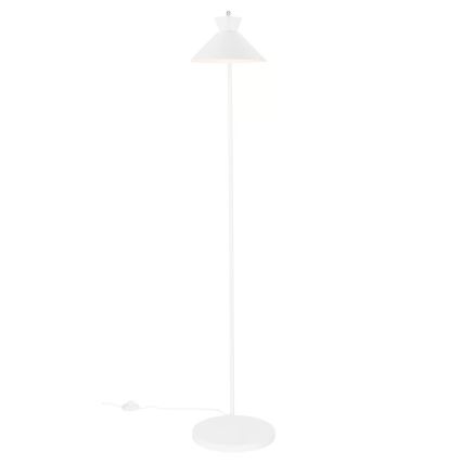 Nordlux - Golvlampa DIAL 1xE27/10W/230V vit 150 cm