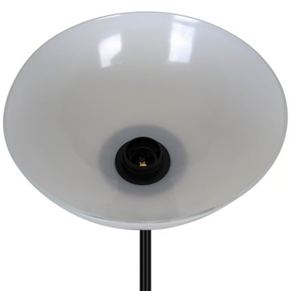 Nordlux - Golvlampa LAURIA 1xE27/40W/230V + 1xE14/15W svart